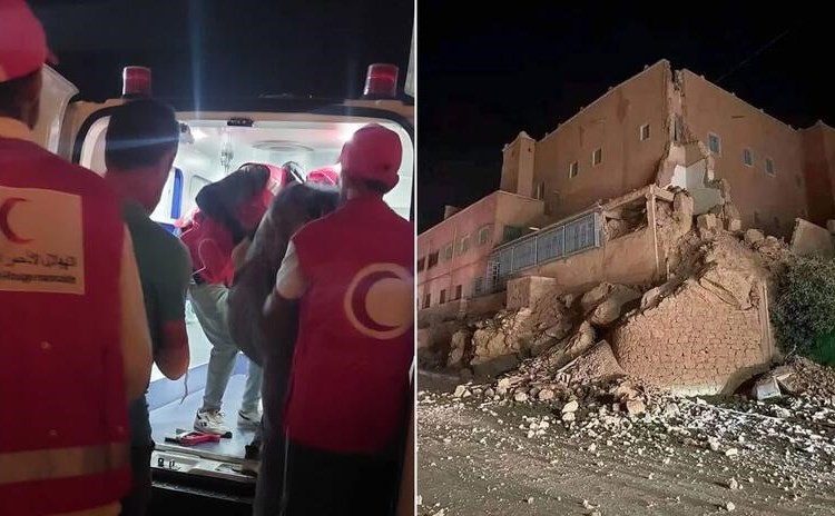 Timovi Marokanskog Crvenog polumjeseca neumorno pomažu tisućama stradalih