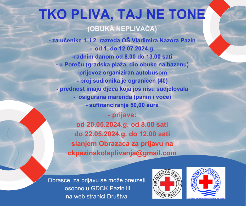 OBAVIJEST - PRIJAVE!!!