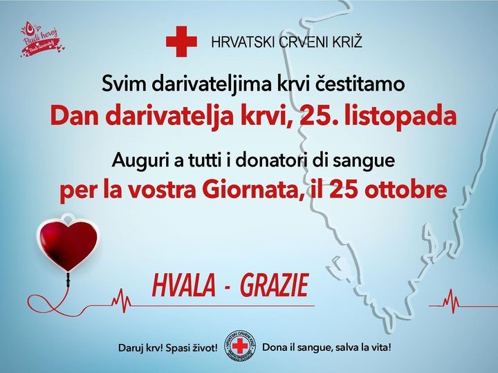 25.10. - Dan darivatelja krvi